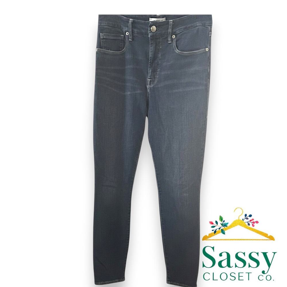 ✨ GOOD AMERICAN Good Legs Crop Skinny Jeans 6 / 28 Indigo Ankle 👖